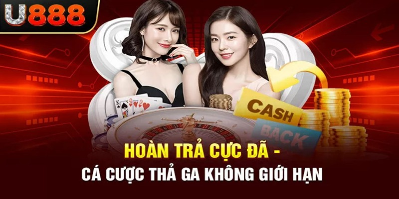 Khuyến mãi U888 hoàn trả siêu hấp dẫn