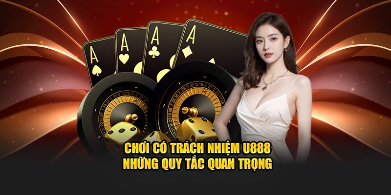 chơi có trách nhiệm U888 là quy tắc quan trọng