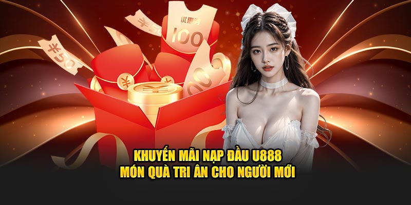 khuyến mãi nạp đầu U888 cực hot dành riêng cho người mới